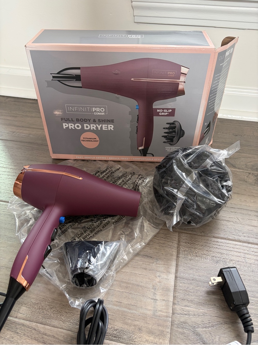 InfinitiPro by Conair Full Body & Shine Pro Hair Dryer